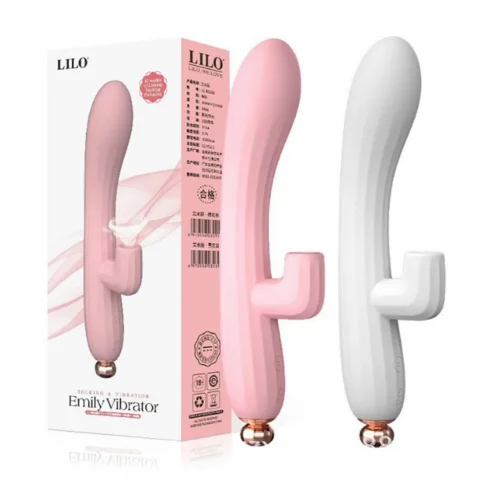 Lilo Clit and Nipple Sucking Vibrator USB Charging