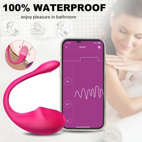 Phone App Controlled Wearable Vibrator Sex Toy