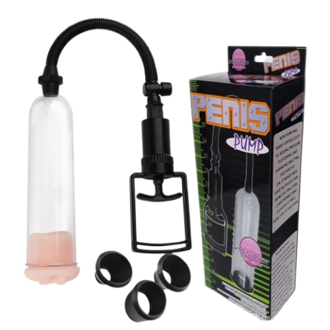 Penis pump with pussy