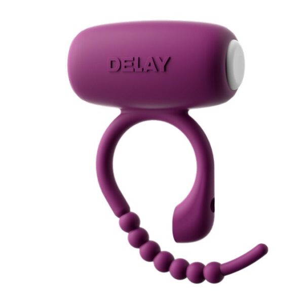 Vibrating Delay Cock Penis Adjustable Rings - 122 - Image 3