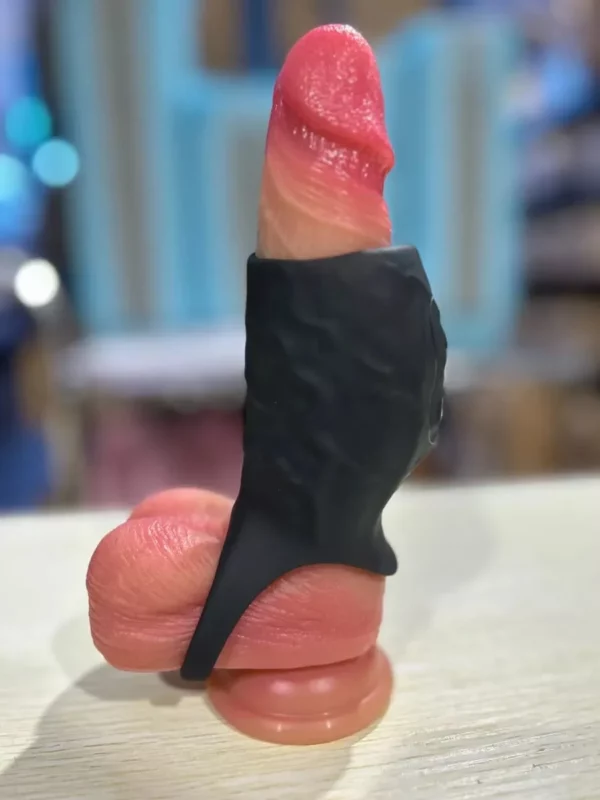 Men’s Penis Sleeve Rechargeable Sex Toy - Image 9