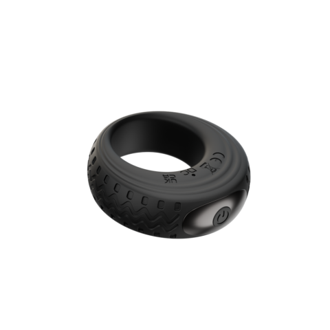 App Controlled Men’s Vibrating Delay Ring Rechargeable Sex Toy – 160